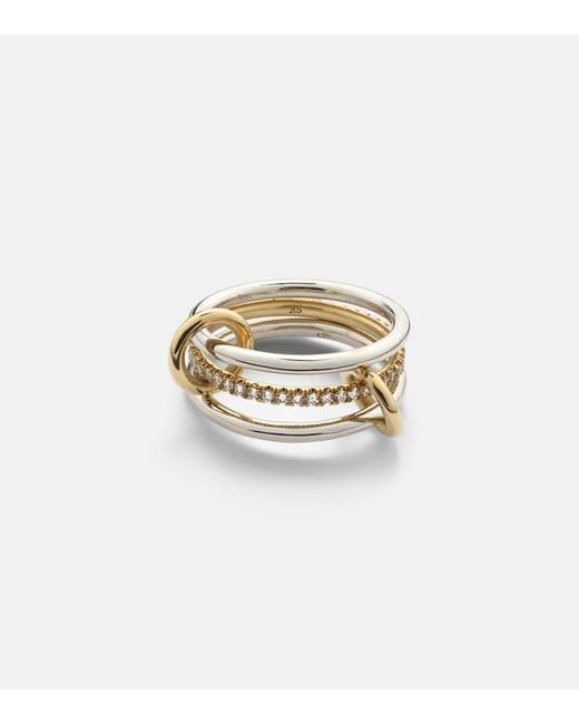 Spinelli Kilcollin White Sonny 18Kt And Ring With Diamonds