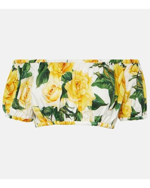 Dolce & Gabbana Multicolor Top Cotton