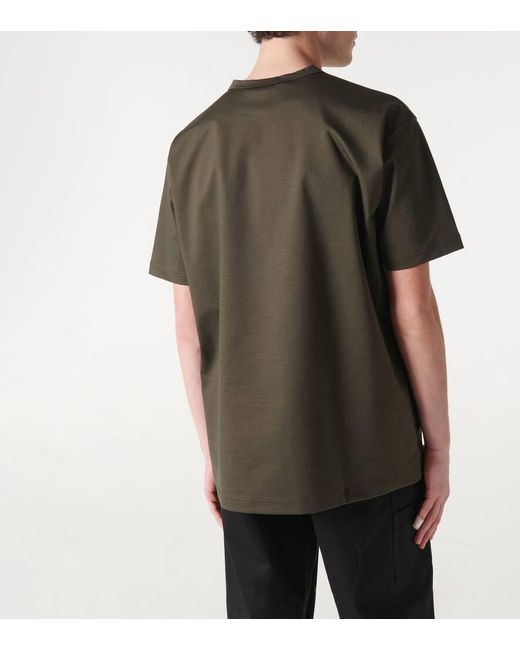 Junya Watanabe Green Cotton-blend T-shirt for men