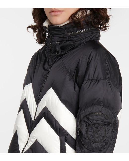 Bogner Black Valea Padded Ski Jacket
