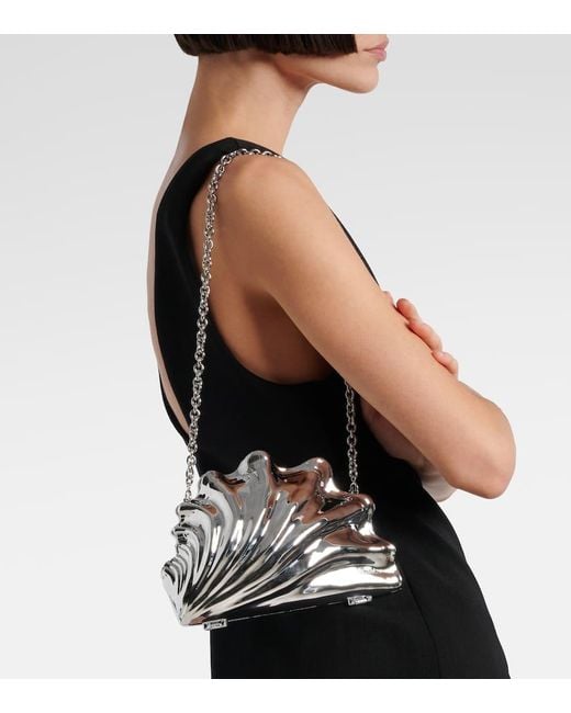 J.W. Anderson Metallic Clutch Shell Mini
