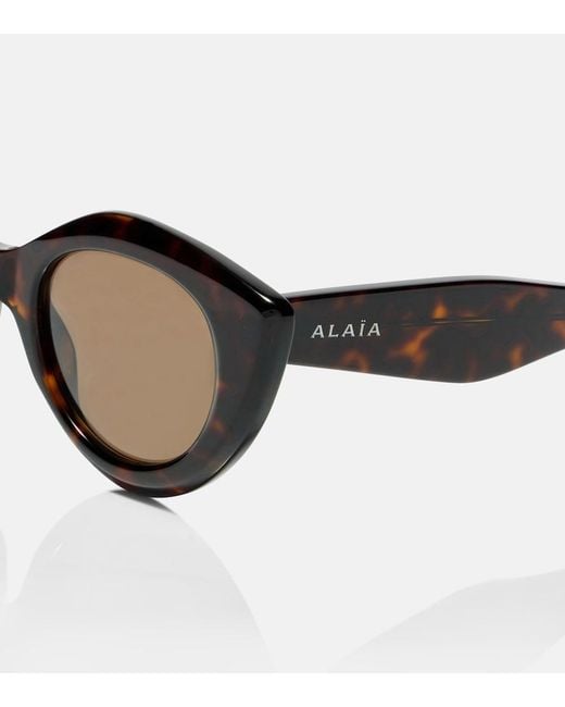 Alaïa Brown Absolu Cat-Eye Sunglasses
