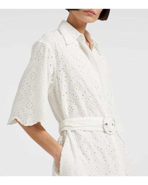 Abito Corto Elis di Poupette in White