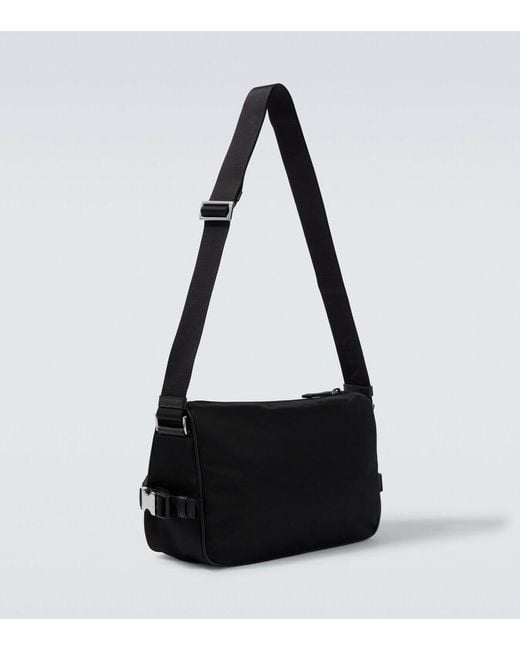 Prada Black Re-Nylon Medium Shoulder Bag for men
