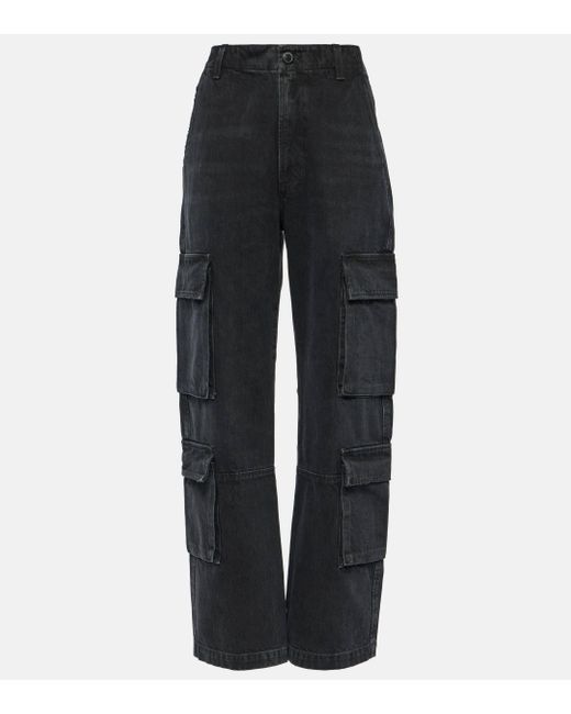 Citizens of Humanity Blue Cotton Cargo Pants