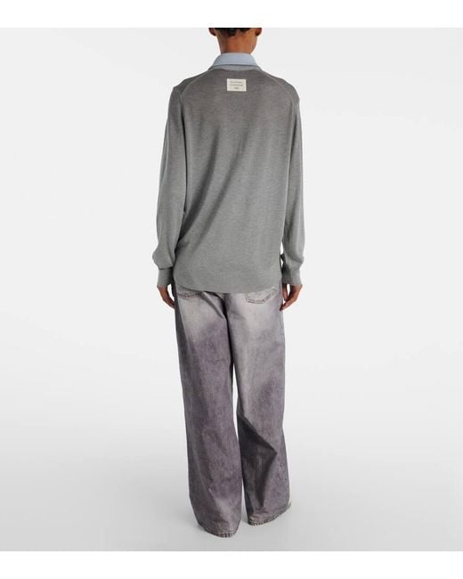 Pullover Koyalt di Acne in Gray