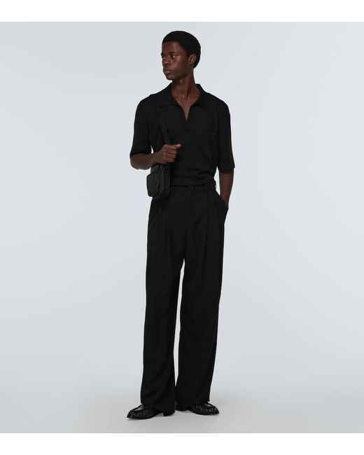 Mocasines penny Le Loafer de piel Saint Laurent de hombre de color Black