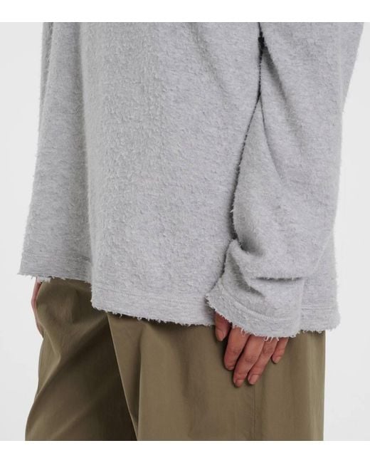 The Row Gray Oversize-Sweatshirt Kabira Aus Baumwolle