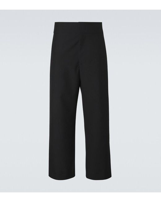 Fear Of God Black Virgin Wool Straight Pants for men