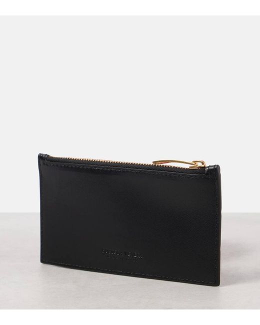 Portafoglio Intrecciato di Bottega Veneta in Black