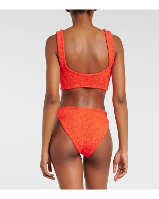 Hunza G Red Bikini Juno