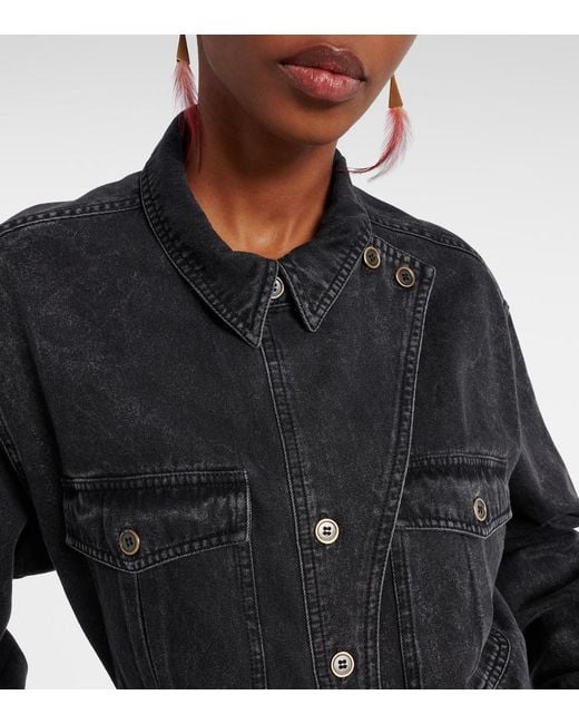Isabel Marant Blue Denim Jumpsuit