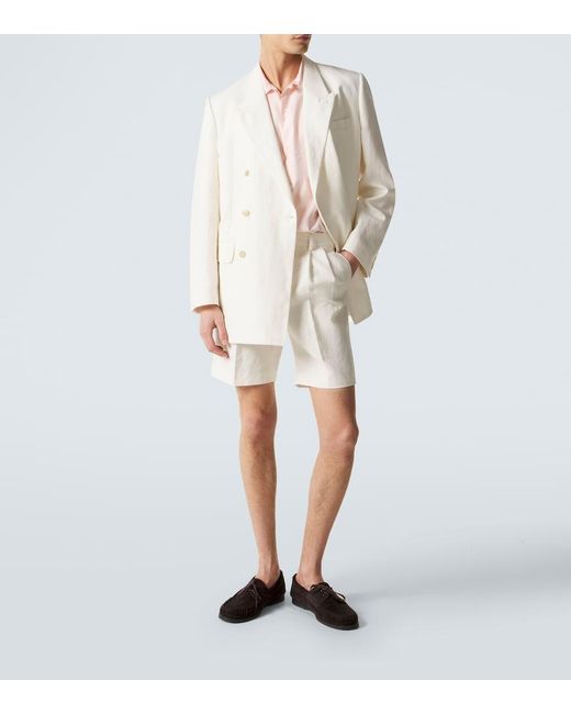 Blazer Cruzado Auralee de hombre de color Natural