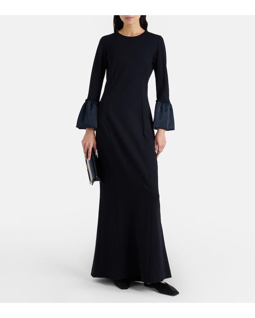 Dorothee Schumacher Black Cloudy Allure Maxi Dress