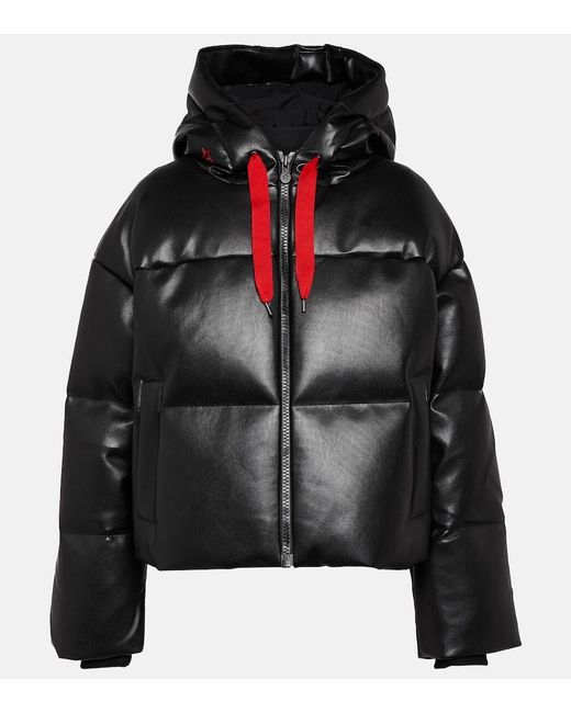Perfect Moment Black Taos Short Down Jacket