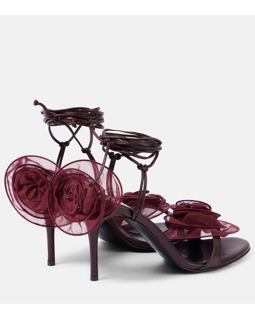 Magda Butrym Red 'Re25' Sandals