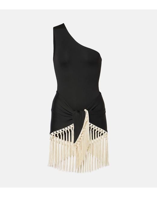 ‎Taller Marmo Black Set Yacare Aus Badeanzug Und Pareo