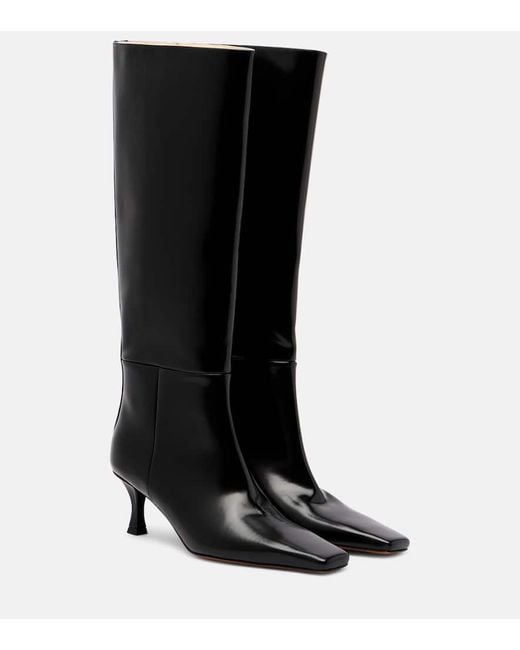 Botas Altas De Piel Proenza Schouler de color Black