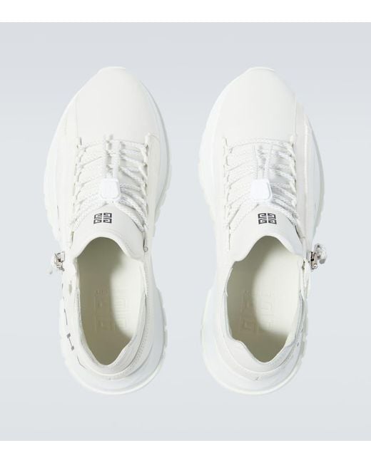Zapatillas Spectre de piel Givenchy de hombre de color White