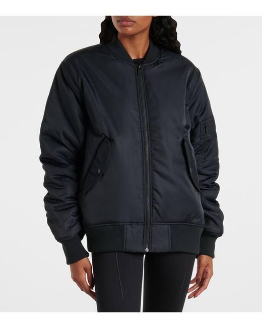The Upside Blue Bomberjacke Tribute Aus Twill