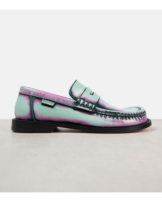 Mocassini Campo di Loewe in Multicolor