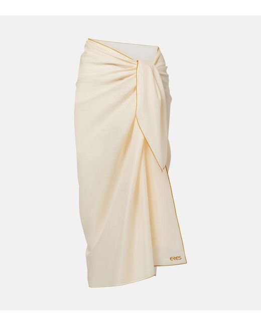 Eres Natural Cabine Cotton Beach Cover-Up