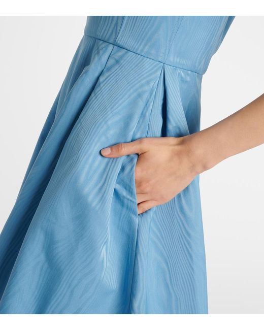 Rebecca Vallance Blue Cielo Midi Dress