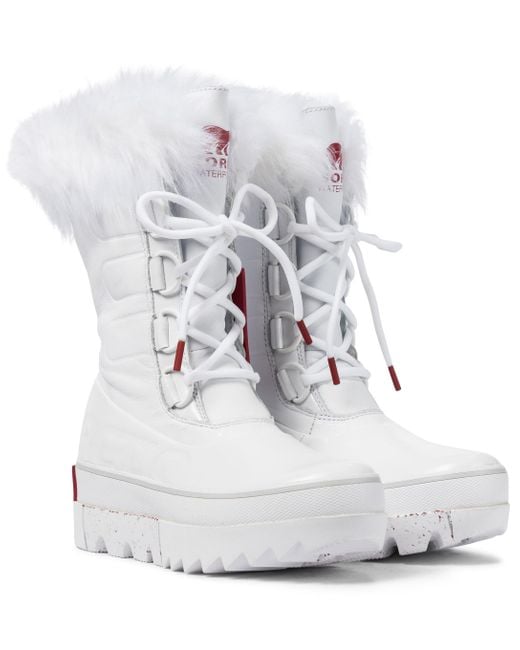 Bottines Joan Of Arctic Next en cuir Sorel en coloris White