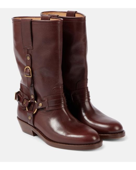 Isabel Marant Brown Heiko" Boots