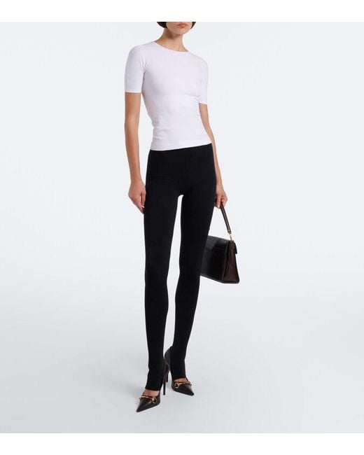 Gucci White Jersey T-Shirt