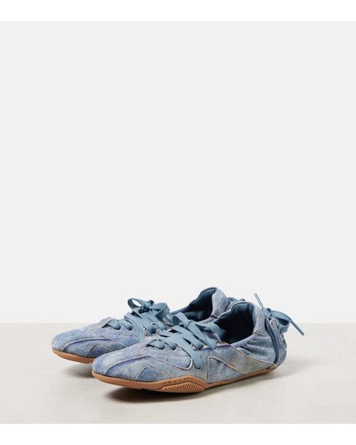 Baskets En Jean Acne en coloris Blue