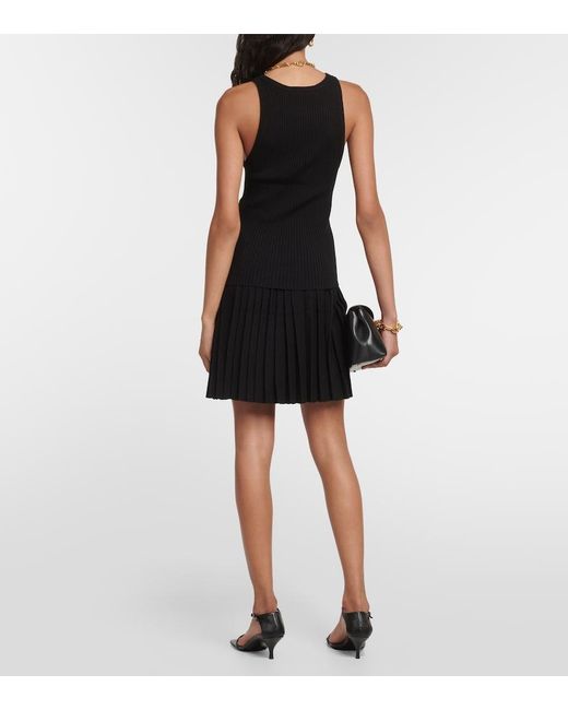 Co. Black Ribbed-Knit Jersey Tank Top