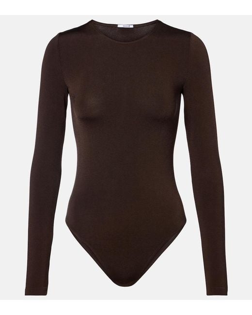 Wolford Brown Berlin Bodysuit