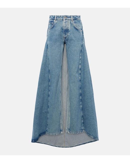 Jean Paul Gaultier Blue X Shayne Oliver Straight Jeans