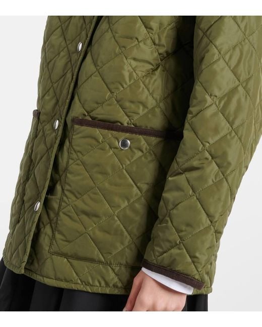 Prada Green Light Re-Nylon Quilted Jacket