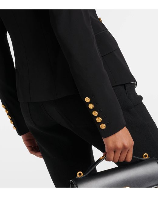 Balmain Black Embellished Jacket