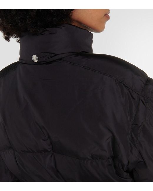Prada Black Re-nylon Down Coat