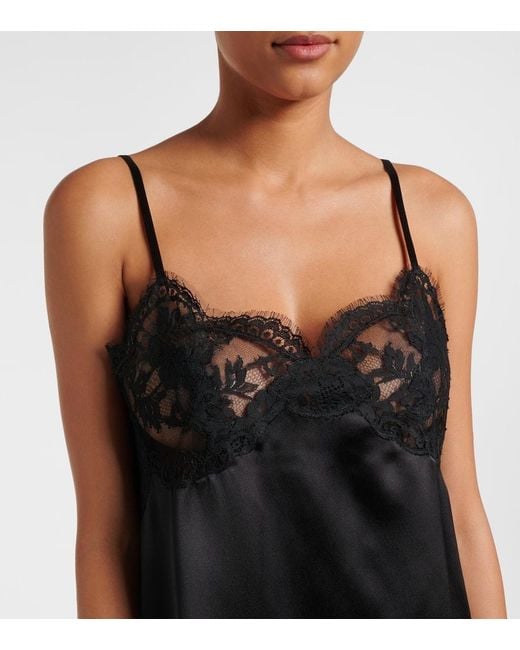 Abito Sottoveste di Dolce & Gabbana in Black