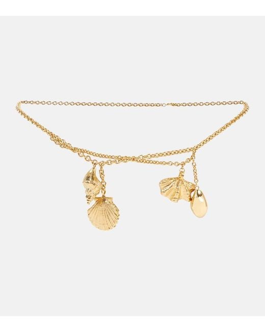 Cintura Shells di Chloé in Metallic