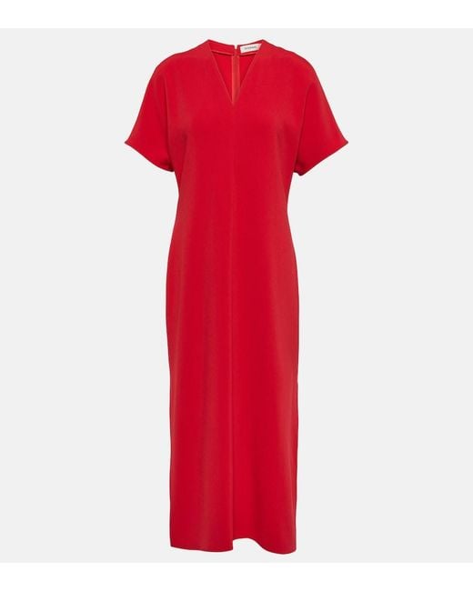 FFORME Red Chenoa Midi Dress