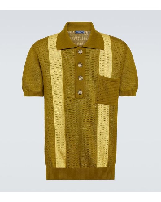 Frescobol Carioca Polohemd Clemente aus Baumwolle in Yellow für Herren