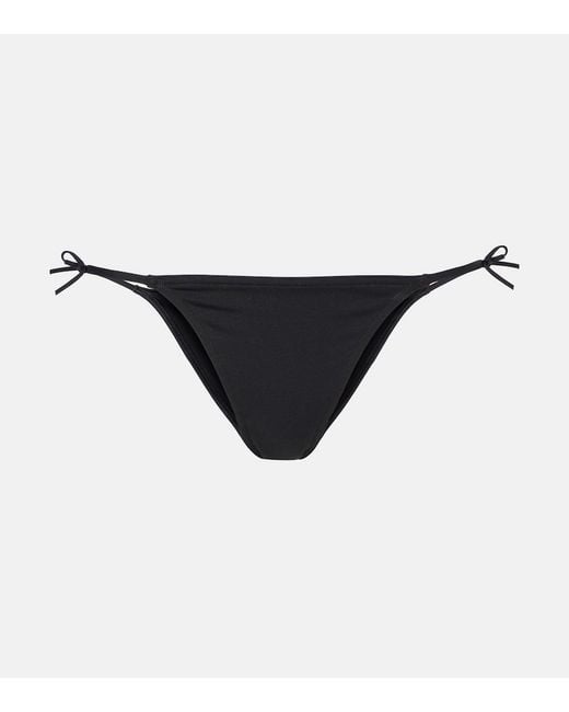 Eres Black Polyamide Bikini Bottoms With Elastane