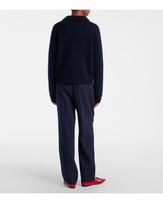 Lisa Yang Blue Lynna Cashmere Cardigan