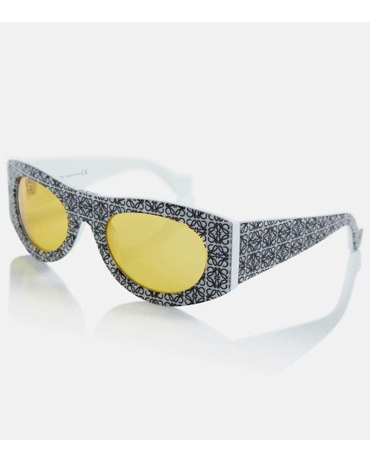 Loewe Black Nature Oval Sunglasses