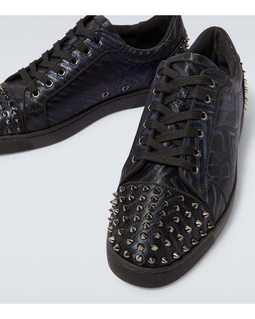 Christian Louboutin Verzierte Sneakers Seavaste in Black für Herren