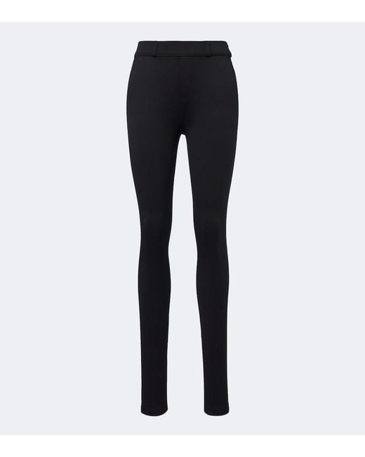 Coperni Blue High-Rise Slim Pants