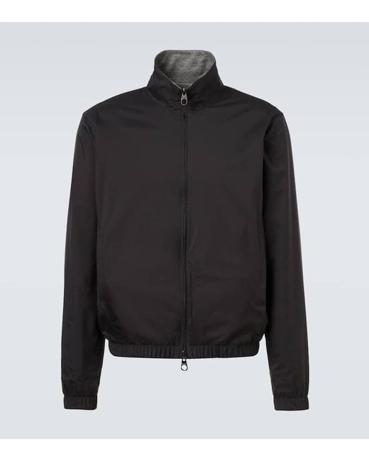 Veste Bomber Reversible En Cachemire Loro Piana pour homme en coloris Black