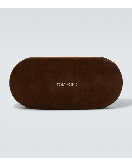 Tom Ford Green Marlon Rectangular Sunglasses for men