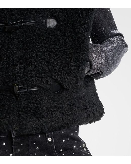 Isabel Marant Black Alisa Vest