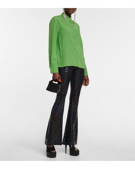 Paris Texas Black Marina Patent Leather Sandals